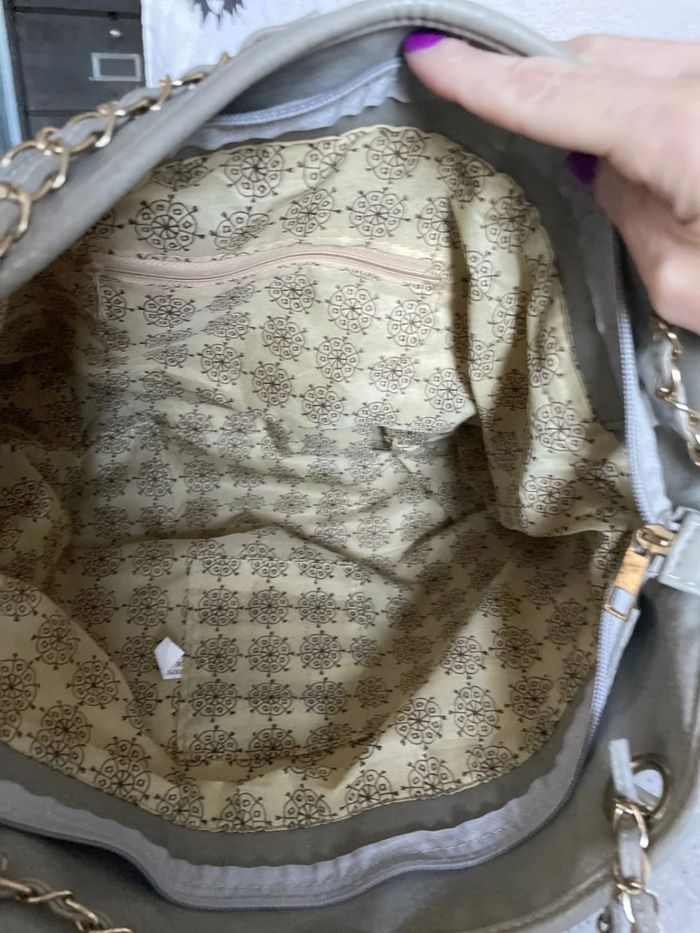 Sac à main gris - Très bon état - photo numéro 7