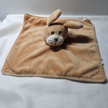 Doudou  chien wibra marron