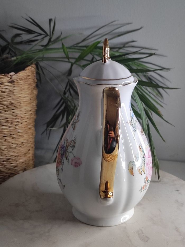 Cafetière porcelaine fine - photo numéro 4