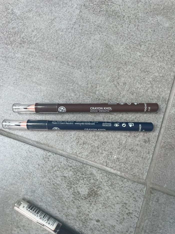 Lot 3 crayons khôl Yves Rocher neuf - photo numéro 4