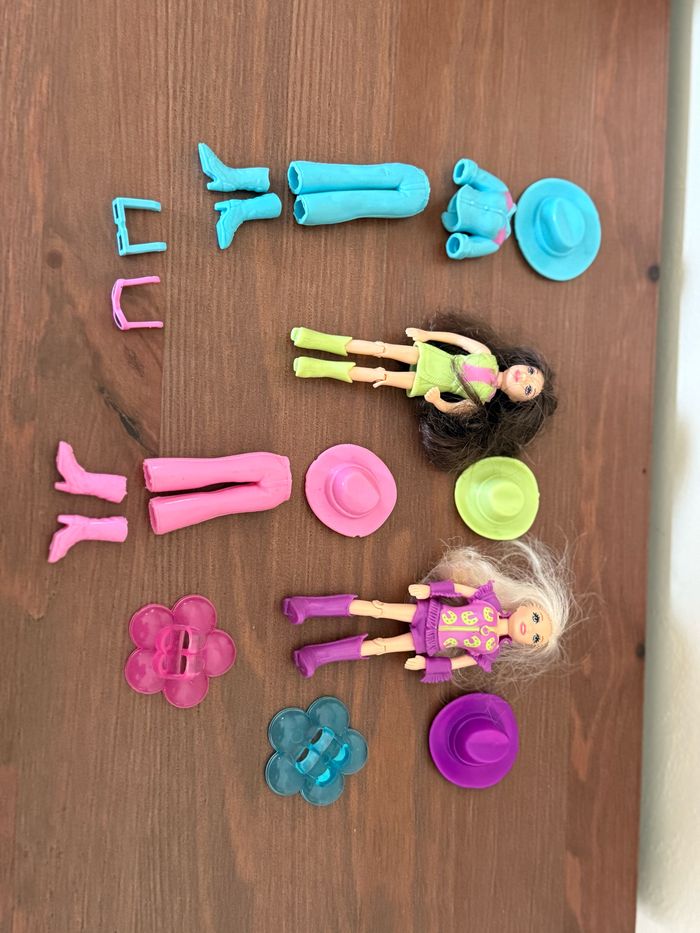 Figurines cow-boy Polly pocket - photo numéro 2