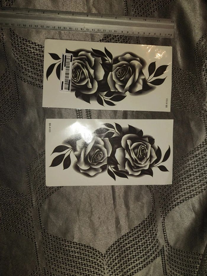 Jolie lot 2💎 tatouages éphémères 💎 - photo numéro 4