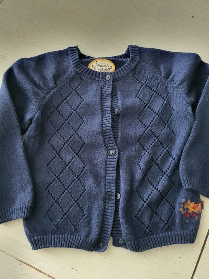 Gilet sergent major 3 ans