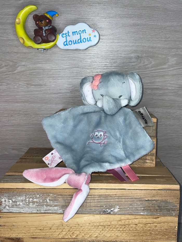 NT183 doudou éléphant 🐘 nattou
