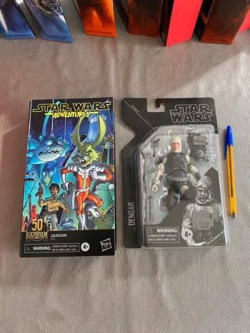 Figurines Star Wars Black Series -  Jaxxon + Dengar - Lucasfilm Disney