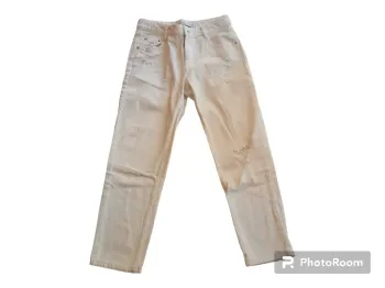 Jeans blanc Iefties taille 34