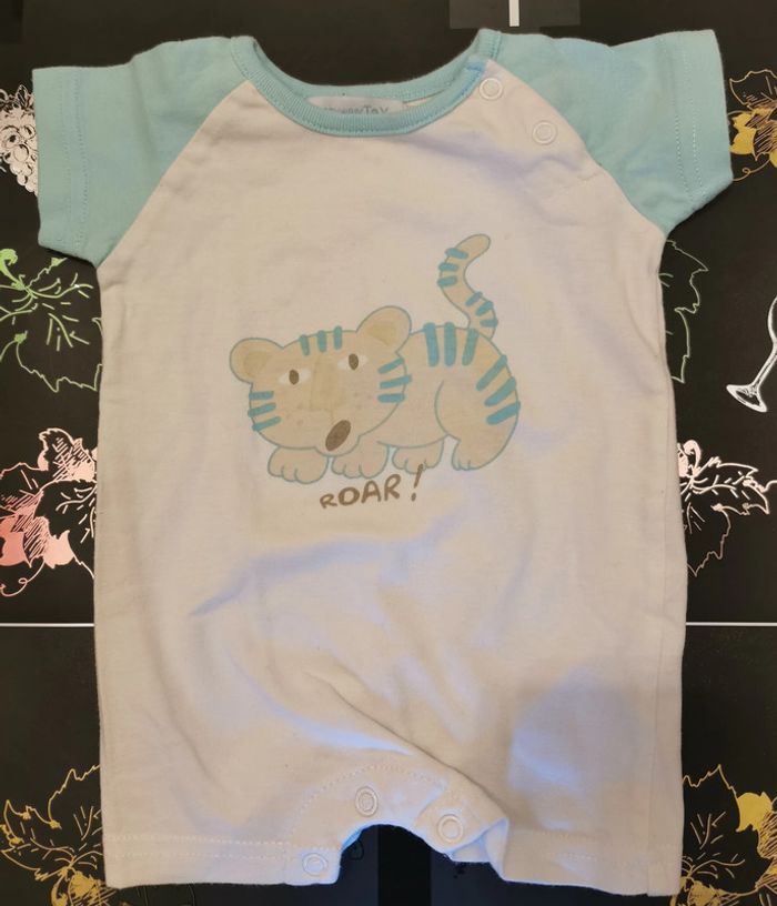 lot de 2 combishorts taille 3 mois - photo numéro 2