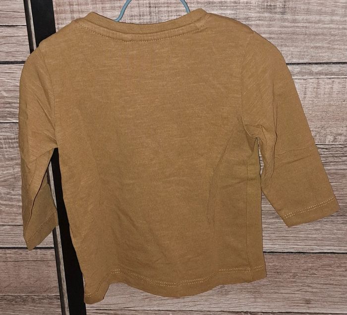 Tee-shirt marron Name it 6 mois - photo numéro 4