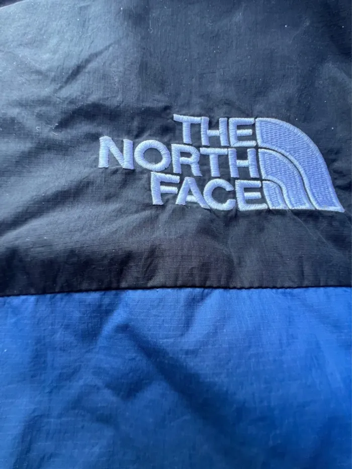 Doudoune the north face bleu/noir taille S - photo numéro 6