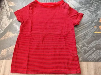 Tee-shirt manches courtes 5 ans rouge