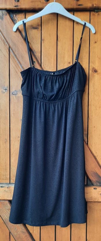 Robe noire pailletée Pimkie 38