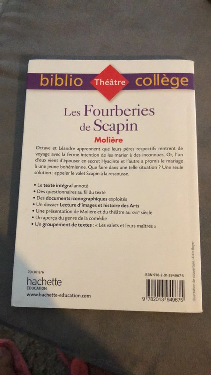 Les fourberies de scapin molière - photo numéro 2