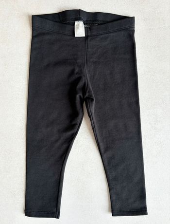 Legging chaud molleton noir H&M 2/3 ans 98 cm