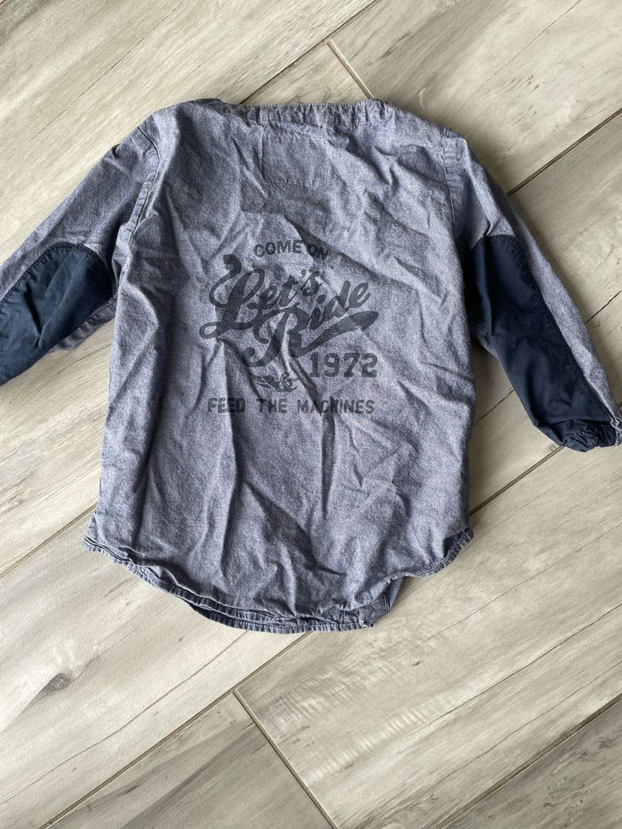 Beau tablier T 3 ans Vert Baudet gris bleu - photo numéro 7