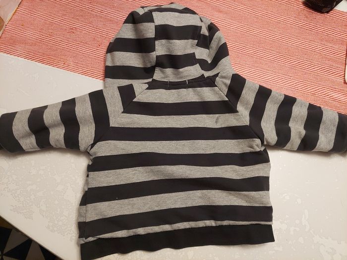 Sweat veste fourré 6mois orchestra - photo numéro 2