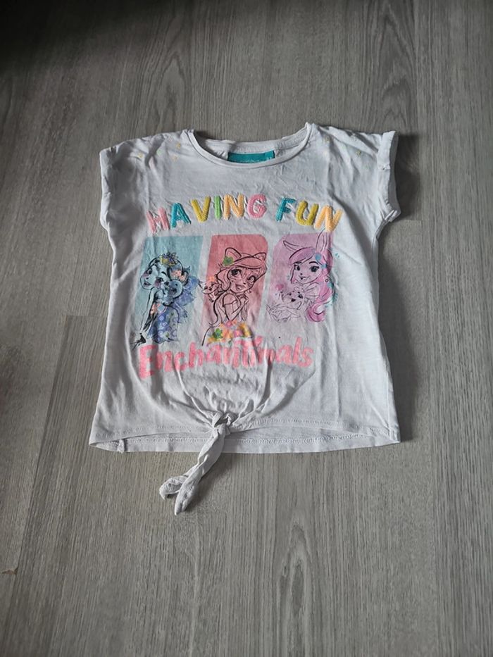 Tee shirt fille 4 ans enchantimals