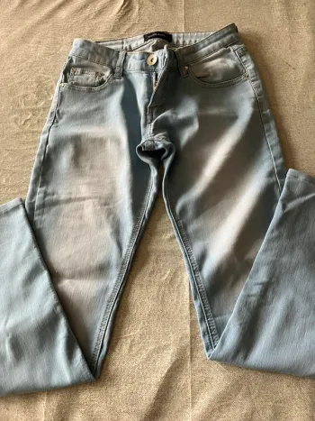 Jean skinny bleu clair Miss Anna – Taille 36, taille basse