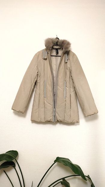 Manteau doudoune en pièce montée duvet 100 %