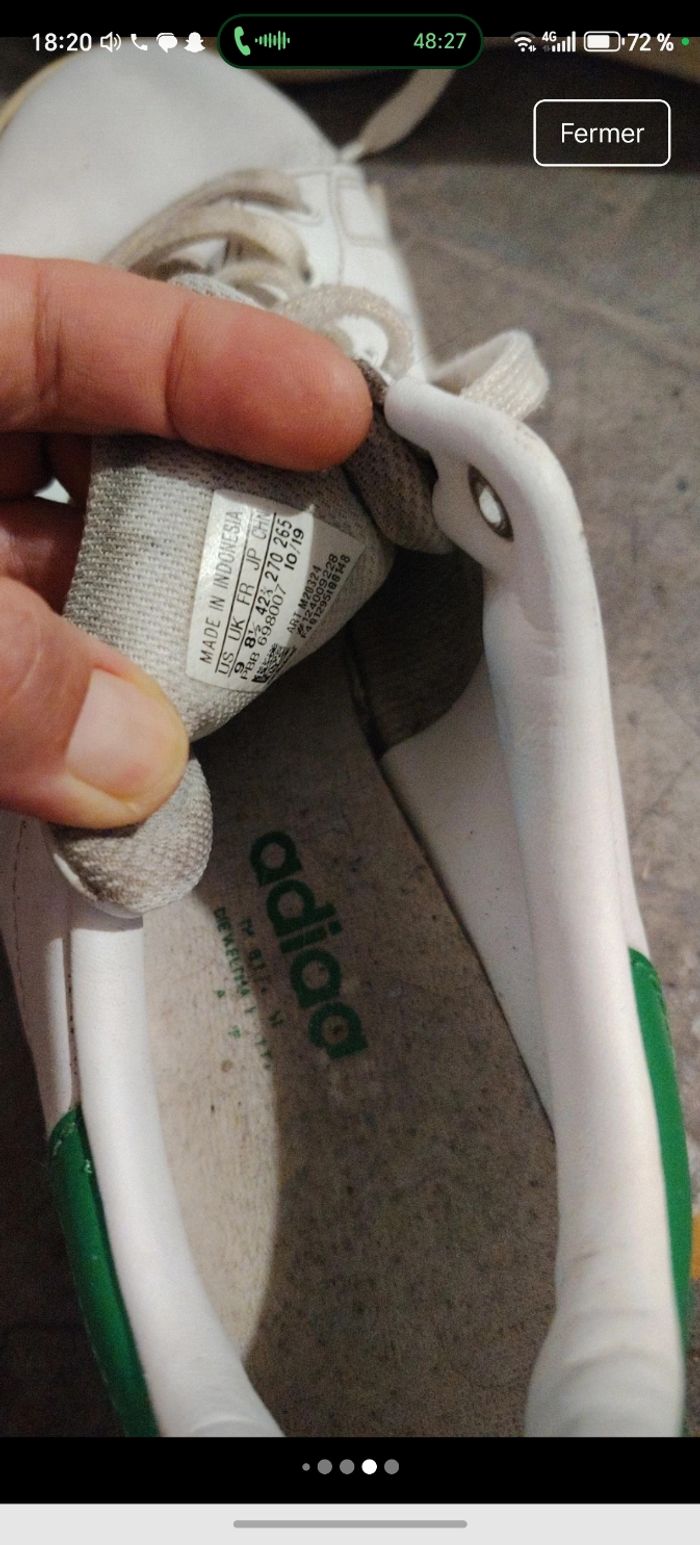 Stan Smith taille 42.5 - photo numéro 7