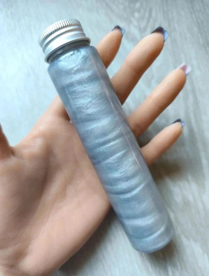 Tube sensoriel sensorielle magique argenté retour au calme - photo numéro 2