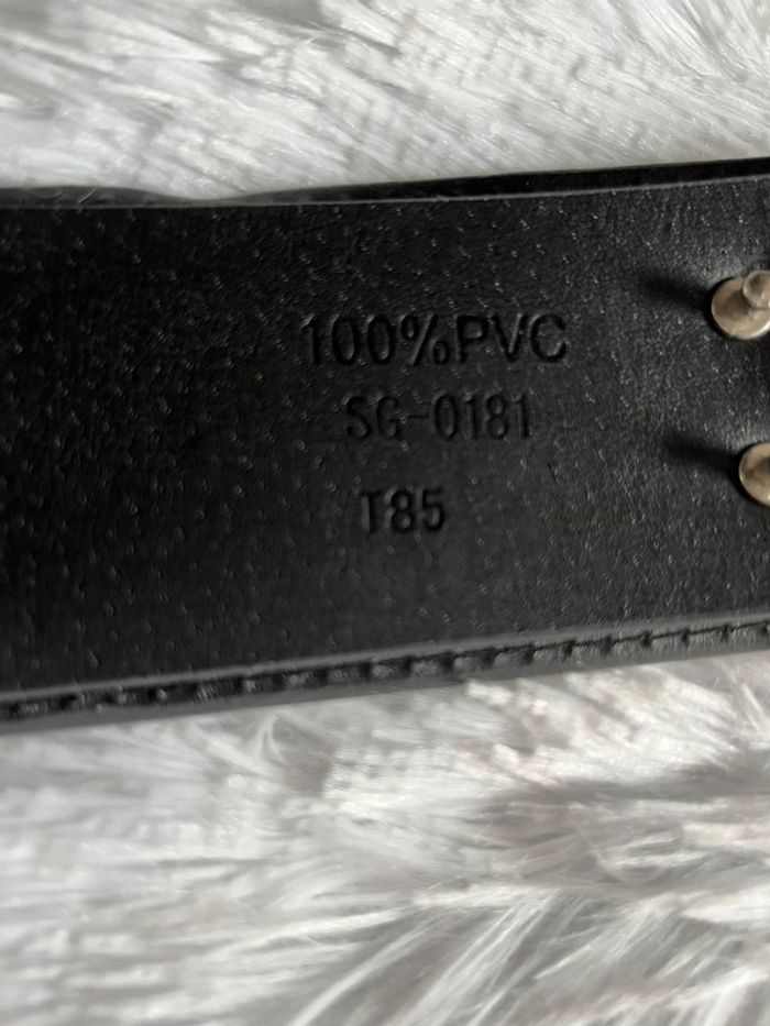 Ceinture gris foncer 85 cm Neuf - photo numéro 2