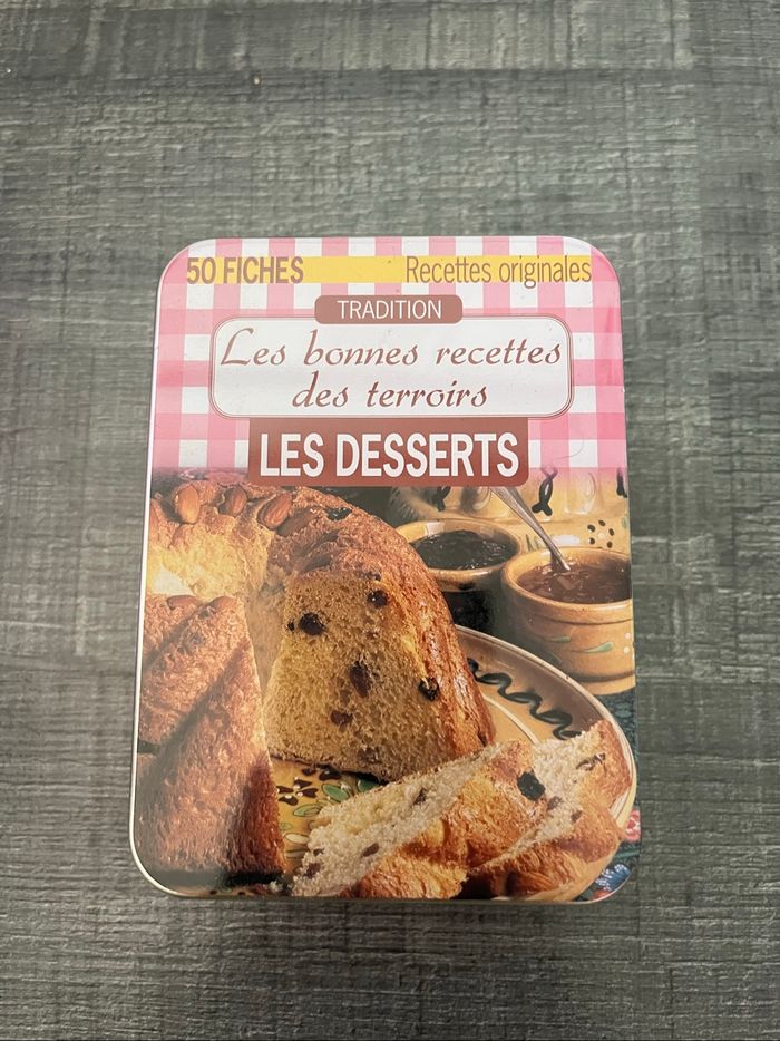 Coffret 50 recettes