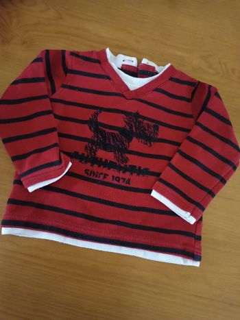 Tee shirt manches longues 18 mois