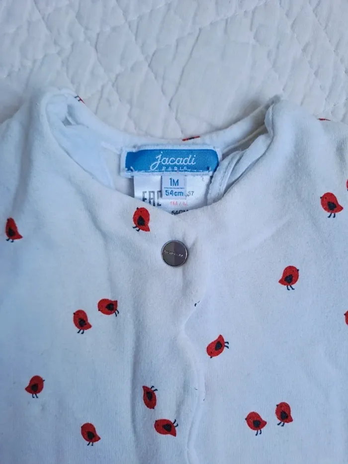 Sublime pyjama Jacadi - 1 mois 🐦 - photo numéro 2