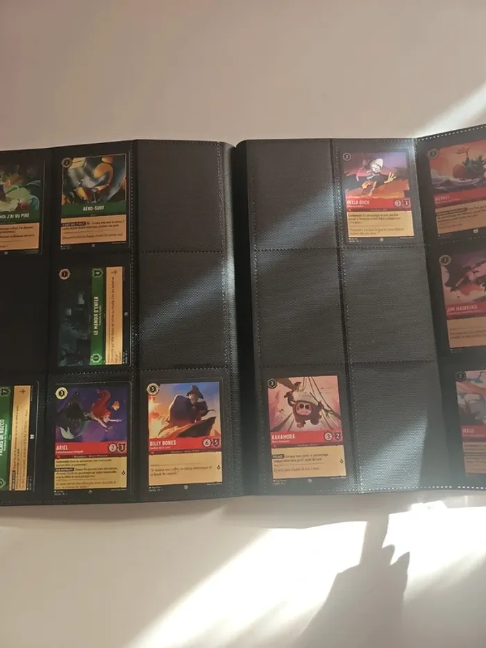 Classeur cartes Lorcana - Les terres d'encre - 140 cartes - photo numéro 3