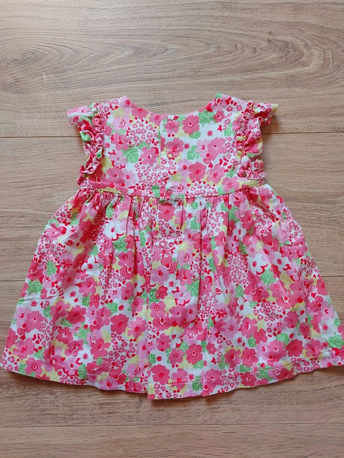 Robe fleurie Mayoral 6/9 mois - photo numéro 3