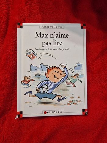 Livre 2 max n'aime pas lire