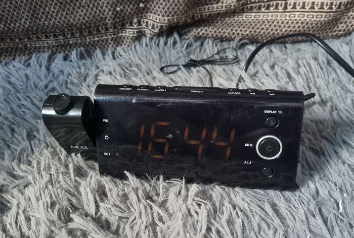 Radio réveil noir - photo numéro 2