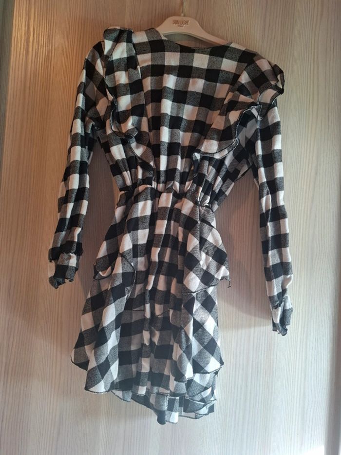 Robe à carreaux