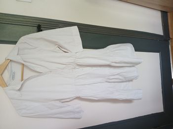 Robe col chemise blanche