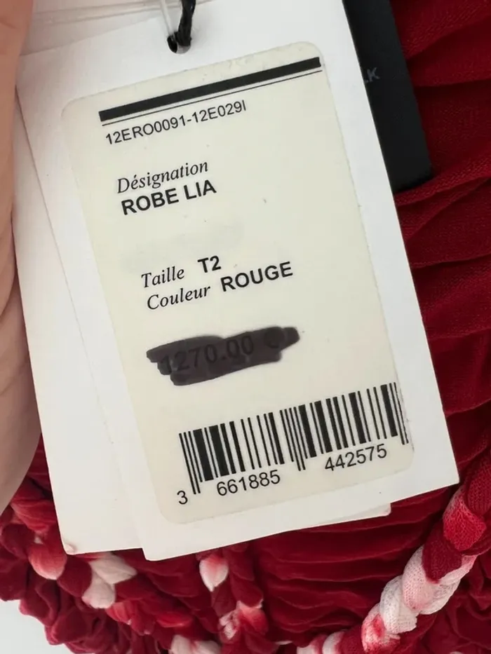 Robe rouge Isabel Marant - photo numéro 3