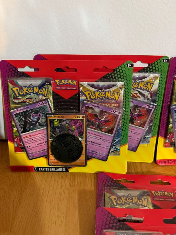 Lot de 6 Tripack Pokémon (RARE) - photo numéro 4