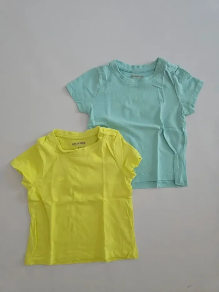 Lot de 2 tee shirt orchestra