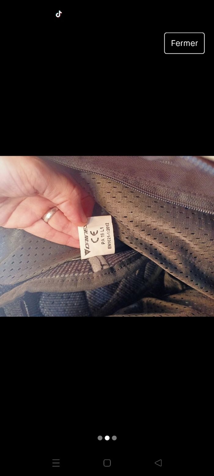 Vend tenu moto homme - photo numéro 2