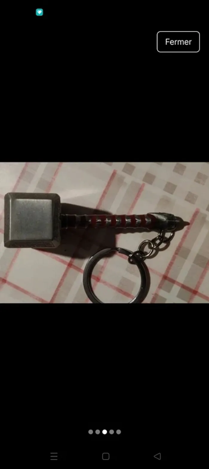 Porte clé Thor - photo numéro 3