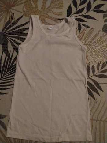 Débardeur blanc 6-8 ans Zeeman