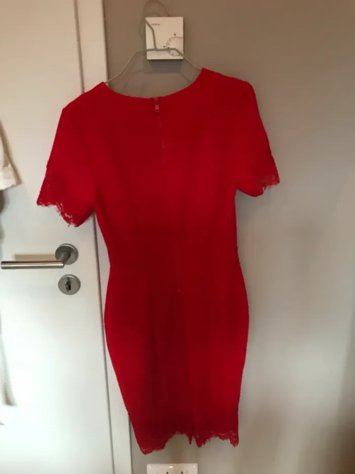Robe rouge H&M - photo numéro 3