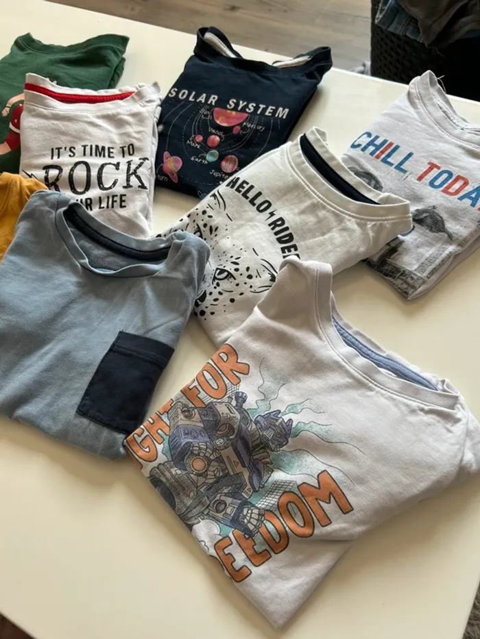 Lot t-shirts manches longues - photo numéro 6