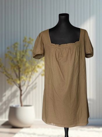 Robe en coton kaki – Autre Ton – taille 44