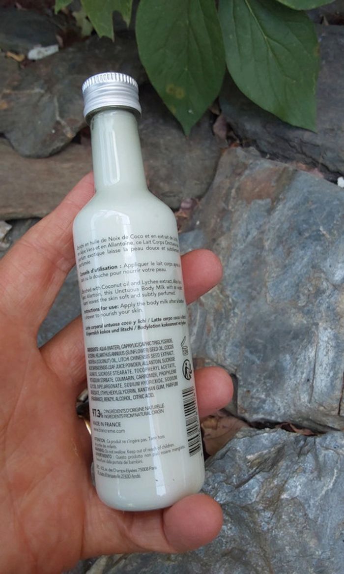 Lait corporel Blancrème  Noix de coco litchi 75 ml - photo numéro 4