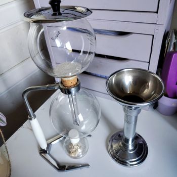 Cafetière vintage hellem complète 6 tasses