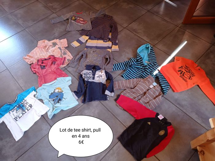 Lot de vêtements 4 ans