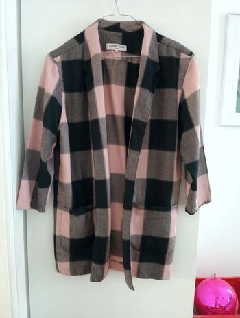 Veste légère vintage à carreaux Gérard Darel