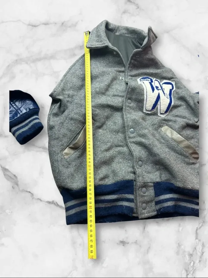 Veste Letterman Vintage 1986 Choir W Varsity Patch Gymnastique - Taille M (équivalent) - photo numéro 10