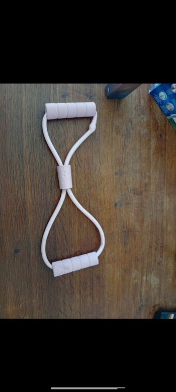 Élastique de musculation avec poignées