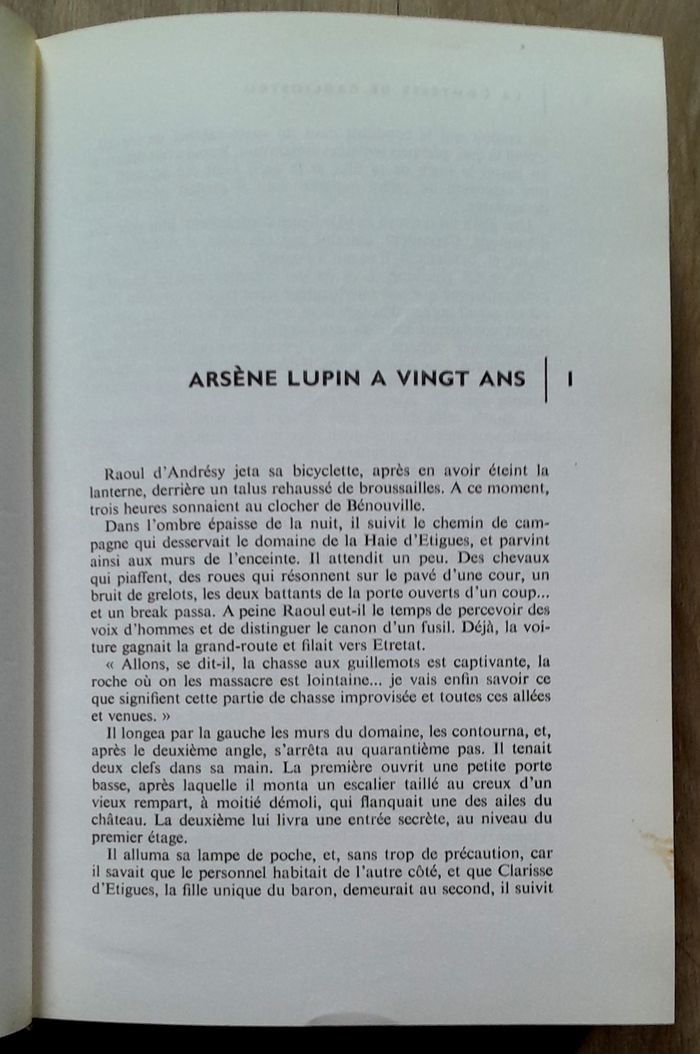 Maurice Leblanc - La comtesse de Cagliostro, L'aiguille creuse, le secret des rois de France - photo numéro 9